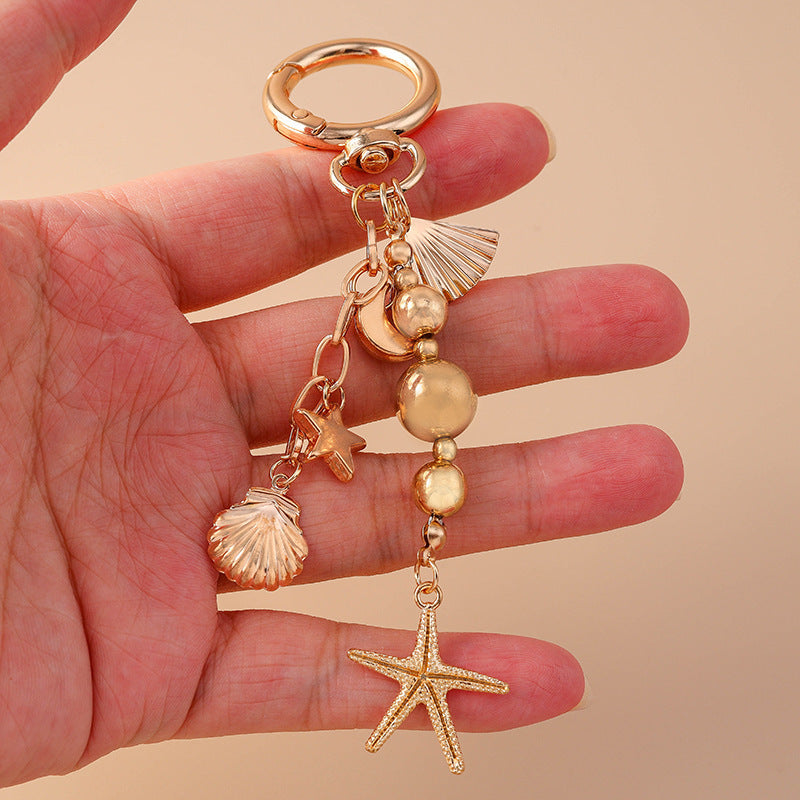 Goldiluxx Creative Moon XINGX Starfish Keychain