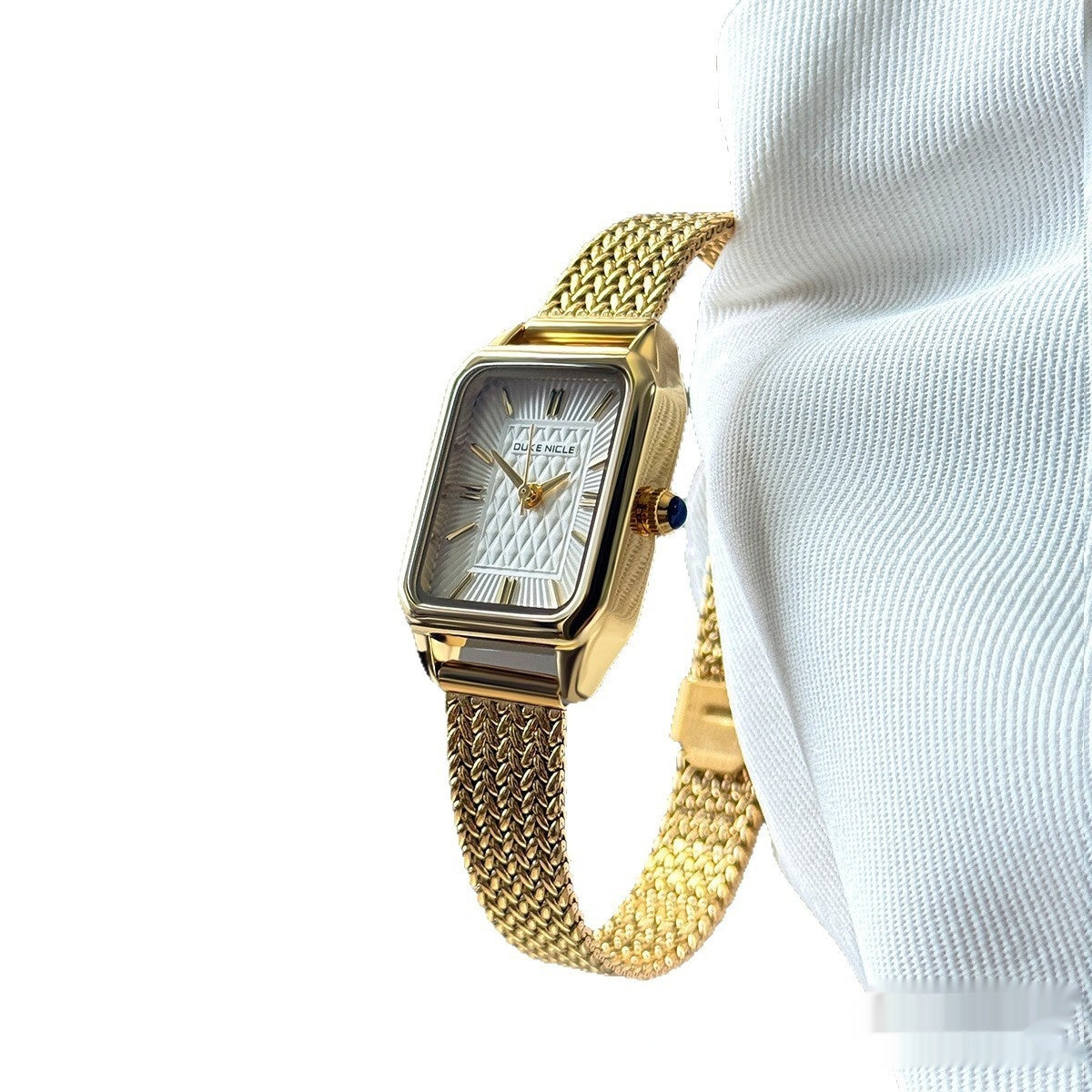 Goldiluxx Women's Versatile Light-luxury High-end Watch For Students featuring A Simple And Compact Dial