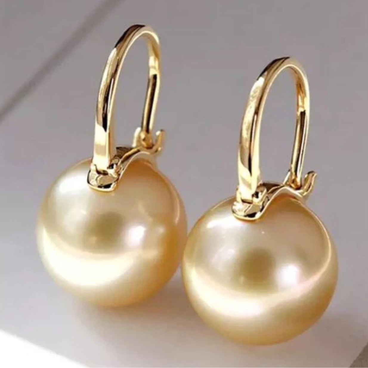 Goldiluxx Women's Stylish Retro Minimalism Delicate Pearl Earrings