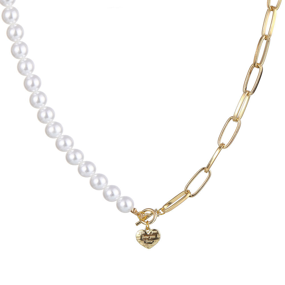 Goldiluxx Love Alloy High-grade Clavicle Chain For Women