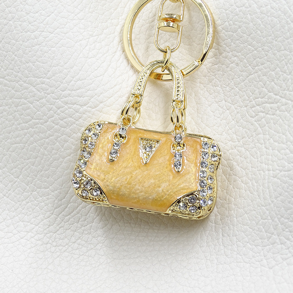 Goldiluxx Pendant Environmental Protection Alloy Diamond Color Enamel Cloud Pattern