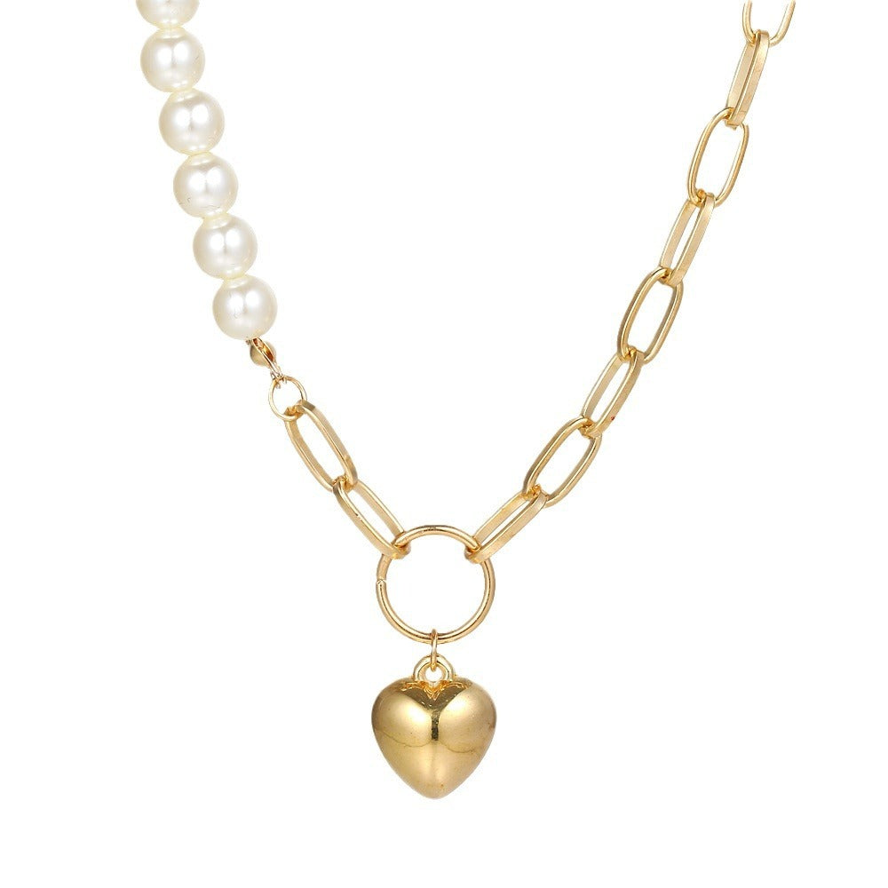 Goldiluxx Love Alloy High-grade Clavicle Chain For Women