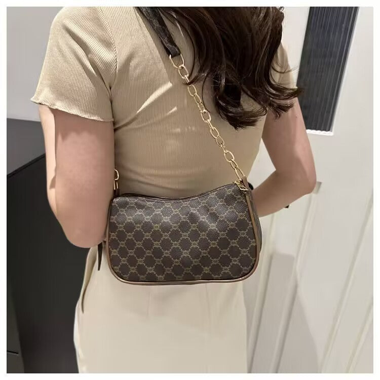 Goldiluxx Single Shoulder Simple All-match Underarm Bag