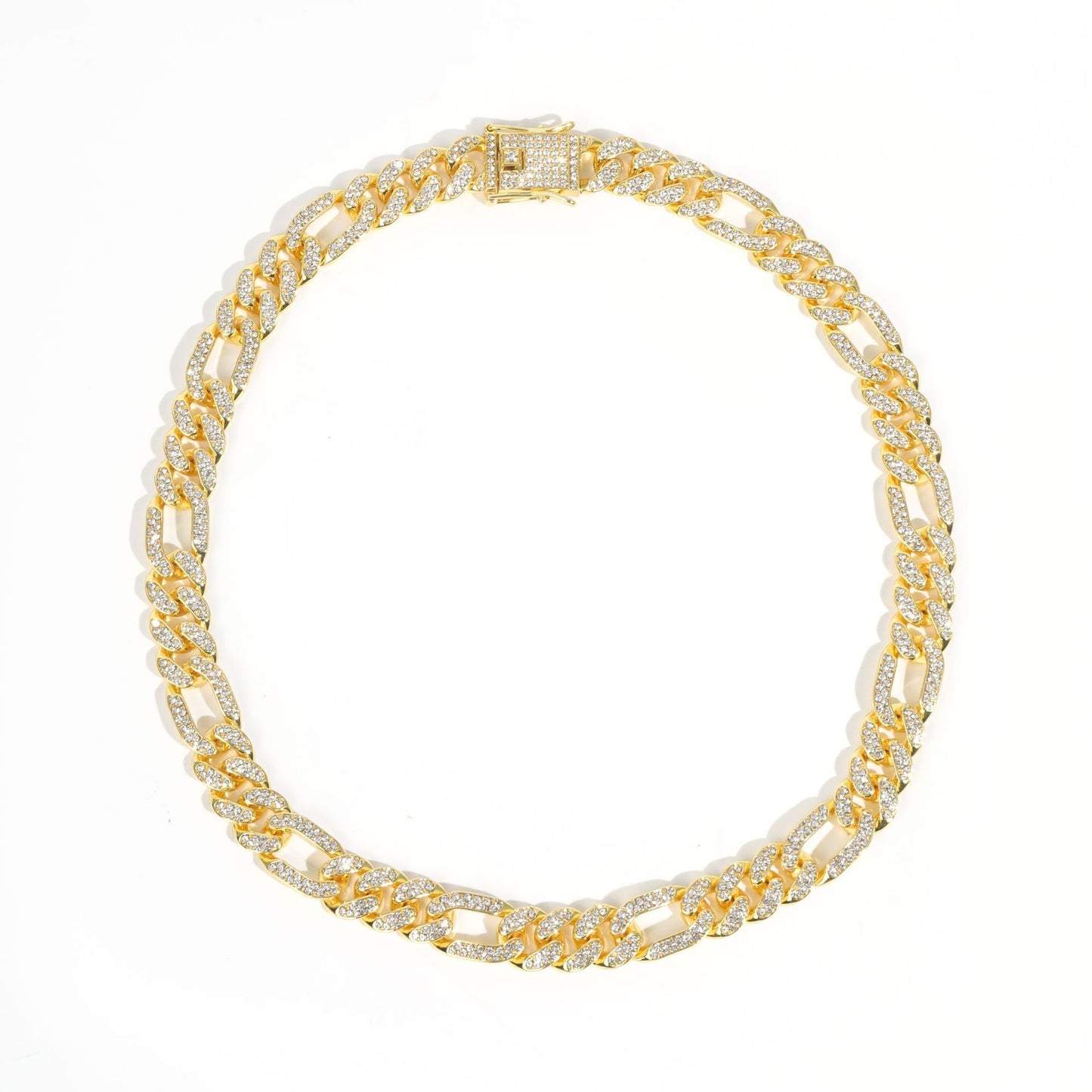 Goldiluxx Boys Rap Personality Figaro Trendy Cool Style Necklace