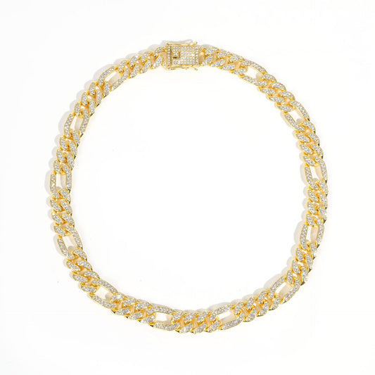 Goldiluxx Boys Rap Personality Figaro Trendy Cool Style Necklace