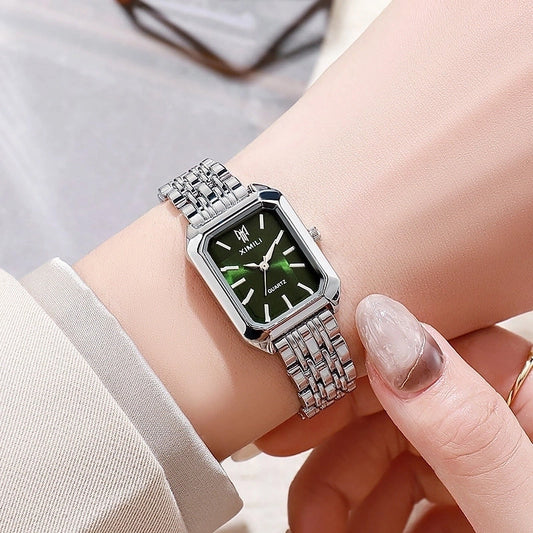 Goldiluxx Casual Letter Horseshoe Buckle Quartz Women's Watches