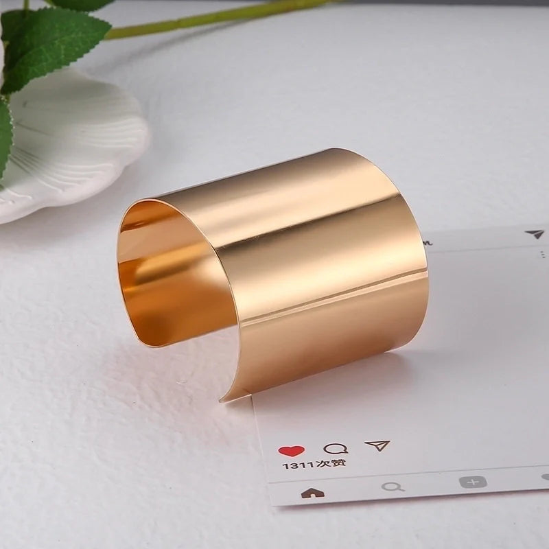 Goldiluxx Alloy Gold Plated Silver Plated Hip-Hop Classic Style Streetwear Plating Hollow Out Inlay Animal Crystal Pearls Zircon Wristband Bangle