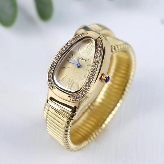 Goldiluxx Vintage Style Solid Color Quartz Women's Watches